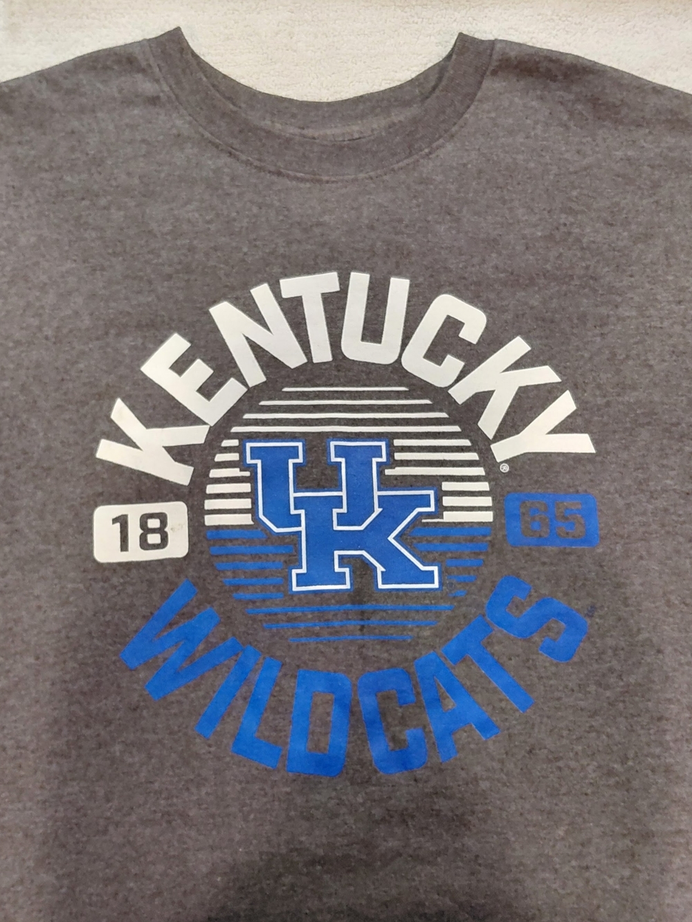 Kentucky Wildcats Gray Graphic Short Sleeve Tee M